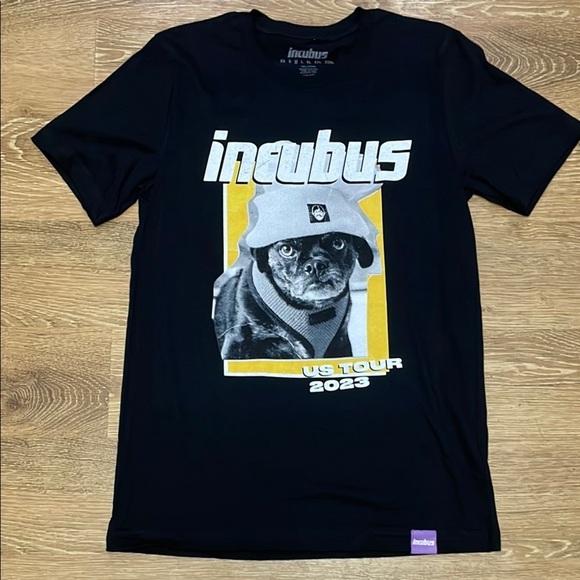 Incubus Tour Shirt Men’s Size Medium Black New - Picture 1 of 3